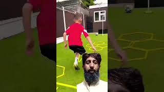 Child amazing kickball football soccerplayer soccer ronaldo messi short viral [upl. by Bomke]