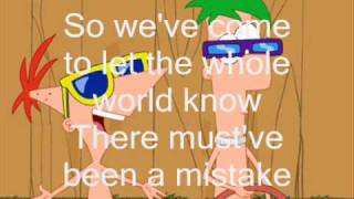 Phineas and Ferb Song  Danville is Very Nice Lyrics [upl. by Enovad890]