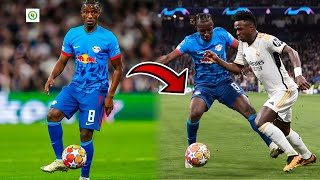 AMADOU HAIDARA VS REAL MADRID RB LEIPZIG ÉLIMINÉ [upl. by Sherr]