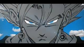 Super Vegito Vs Buu  Dragon Ball Manga Animation [upl. by Sherrard]