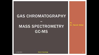 Gas Chromatography Mass Spectrometry GCMS [upl. by Pradeep]