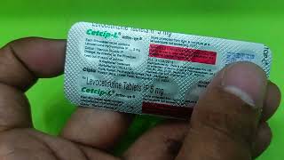 Levocetirizine Tablets IP 5mg Uses In Hindi  Cetcip L Tablet Uses In Hindi [upl. by Farrica929]