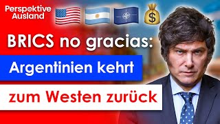 Argentinischer Präsident Milei warnt quotDer Westen ist in Gefahrquot [upl. by Vilberg]