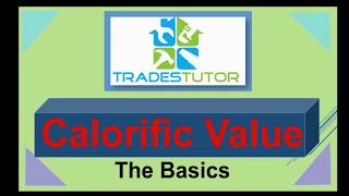 Calorific Value the basics [upl. by Einnoj]