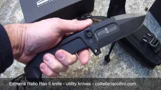 Extrema Ratio  RAO II  tactical knife  coltelleriacollinicom [upl. by Accem]