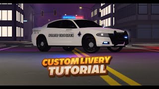 Custom Livery Tutorial  Emergency Response Liberty County [upl. by Halsy226]