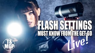 Camera Flash Settings You NEED to Know  LIVE with Gavin Hoey [upl. by Schroeder]