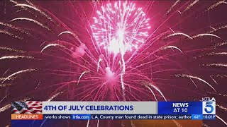 Thousands attend Fourth of July festivities in Huntington Beach [upl. by Alrak]