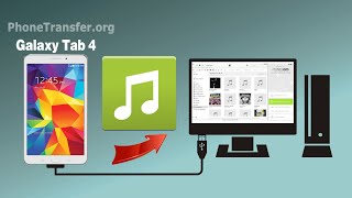 How to Copy Music from Samsung Galaxy Tab 4 to Computer Backup Galaxy Tab 4 Data [upl. by Nnairac]