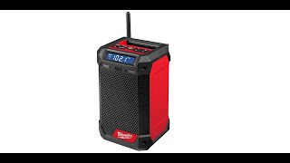 Milwaukee m12 Radio and Charger Review 295120 [upl. by Lubba825]