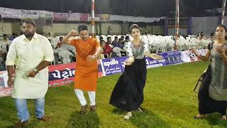 Dr Piyush Borkhatariya Playing Garba at Apple Green Party Plot [upl. by Meingoldas]