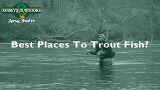 Best Places to Trout Fish in Pennsylvania  PA Spring Trout Series [upl. by Fellner71]