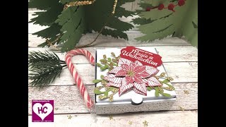 Geschenkverpackung Pizzabox weihnachtlich [upl. by Herries]