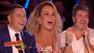 HILARIOUS Impressionist on Britains Got Talent 2018 [upl. by Zetrok654]