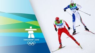 Cross Country Skiing  Mens 15Km Free Highlights  Vancouver 2010 Winter Olympic Games [upl. by Kellyann]