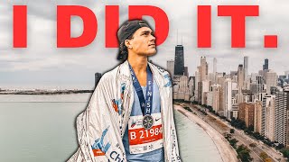 I RAN A SUB 3 HOUR MARATHON  Chicago Marathon 2023 [upl. by Steffi]