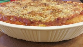 Healthy Spaghetti Squash Lasagna from Wayne of VA  Awesome Dish for Diabetics [upl. by Refotsirc]