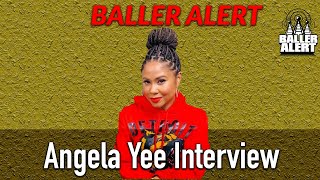 Baller Alert Exclusive Angela Yee Talks Her Favorite Guests On The Breakfast Club [upl. by Naegem]