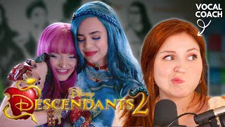 DESCENDANTS 2 I Vocal coach reacts [upl. by Marne]