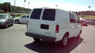 2003 Chevy Astro Work Van V6 racks bins partition 67K [upl. by Pam]