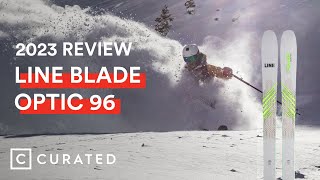 2023 Line Blade Optic 96 Ski Review 2024 Same Tech Different Graphic  Curated [upl. by Ziza]