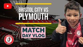 Bristol City vs Plymouth Argyle  Matchday VLOG  301124 [upl. by Irish]