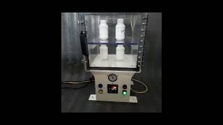 Vacuum Leak Tester For Bottles using PLC HMI TIMER TOUCH SCREEN 919677296252 salesbhfvacuumcom [upl. by Ayikal985]