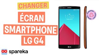 Changer écran  Smartphone LG G4 [upl. by Ynaoj]