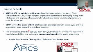 All about the APICS  Certified Supply Chain Professional CSCP Exam Preparation Course [upl. by Leahcin]