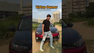 Volkswagen Virtus Owners Review  automobile shorts volkswagen car owner trending india [upl. by Boak269]