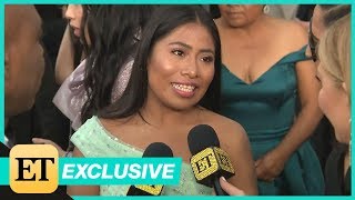 Roma Star Yalitza Aparicio On What It Feels Like to Attend the 2019 Oscars [upl. by Annoval]