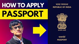 Passport Apply Online 2024  Step by Step process how to apply for a Passport [upl. by Adnoryt]