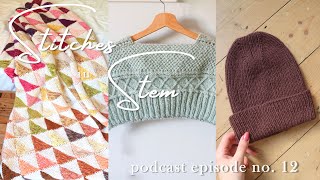 Knitting Podcast Episode 12  Finishing a longstanding WIP and starting lots of new ones [upl. by Eiboh784]