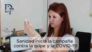 Sanidad inicia la campaña contra la gripe y la COVID19 recursos [upl. by Leugim]