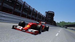 Assetto Corsa F1 2014 Alonso Onboard Spa [upl. by Kciregor]