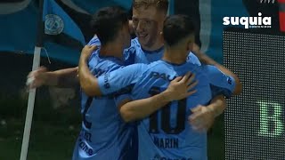 Gol Belgrano J Barinaga  Relata Damián Piazzi vs Boca Juniors 22 [upl. by Icyak614]