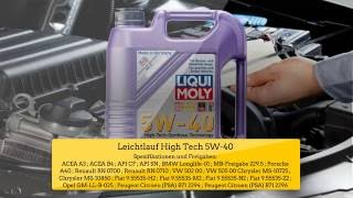 Leichtlauf High Tech 5W40 Liqui Moly by MotoroelKing [upl. by Ethelinda]