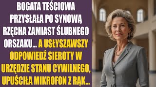 Bogata teściowa przysłała po synową rzęcha zamiast ślubnego orszaku A usłyszawszy odpowiedź [upl. by Balliol955]