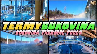 TERMY BUKOVINA  Bukovina Thermal Pools  Bukowina Tatrzańska  Poland 4k [upl. by Nauqyaj552]