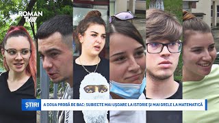 A doua probă de BAC subiecte mai ușoare la istorie și mai grele la matematică [upl. by Hiett]