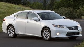 2013 Lexus ES300h Start Up and Review 25 L 4Cylinder Hybrid [upl. by Stempson]