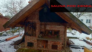 Sauna pod ziemią Nietypowa sauna z dobrze przemyślanym wyposażeniem Sauna Michała [upl. by Mapes398]