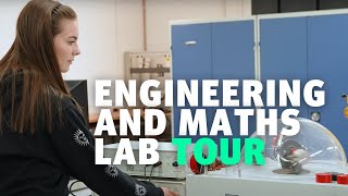 Engineering and Mathematics Lab Tour  Sheffield Hallam University [upl. by Ynnam166]