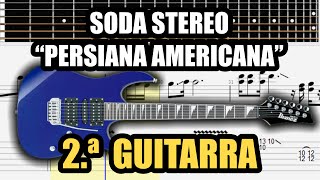 Persiana Americana  Tablatura 2ª Guitarra [upl. by Ycniuqal714]