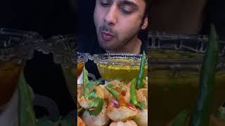 Indian Mukbang Eating Pani Puri EATING SOUNDS panipuri mukbangeatingsound shorts shortvideo [upl. by Goldstein]