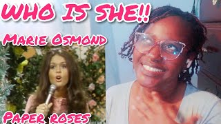 MARIE OSMOND  PAPER ROSES 1973 Live Performance  REACTION [upl. by Lerner]