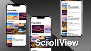 SwiftUI Tutorial How to work with ScrollView for Complex Layouts [upl. by Regazzi85]