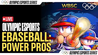 🔴 Baseball  LIVE Olympic Esport Series FINALS [upl. by Farrison]