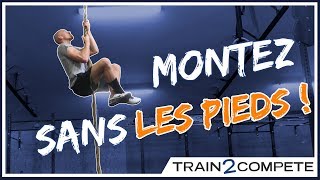 COMMENT MONTER A LA CORDE SANS LES PIEDS  Tutoriel Legless Rope Climb pour le CrossFit® [upl. by Nnahsal]