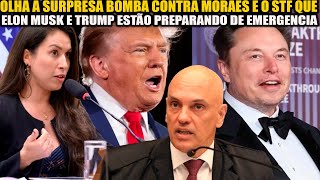 URGENTE JUIZ LUDMILA REVELA SURPRESA BOMBA CONTRA MORAES E O STF QUE ELON MUSK E TRUMP ESTÃO [upl. by Ayatahs]